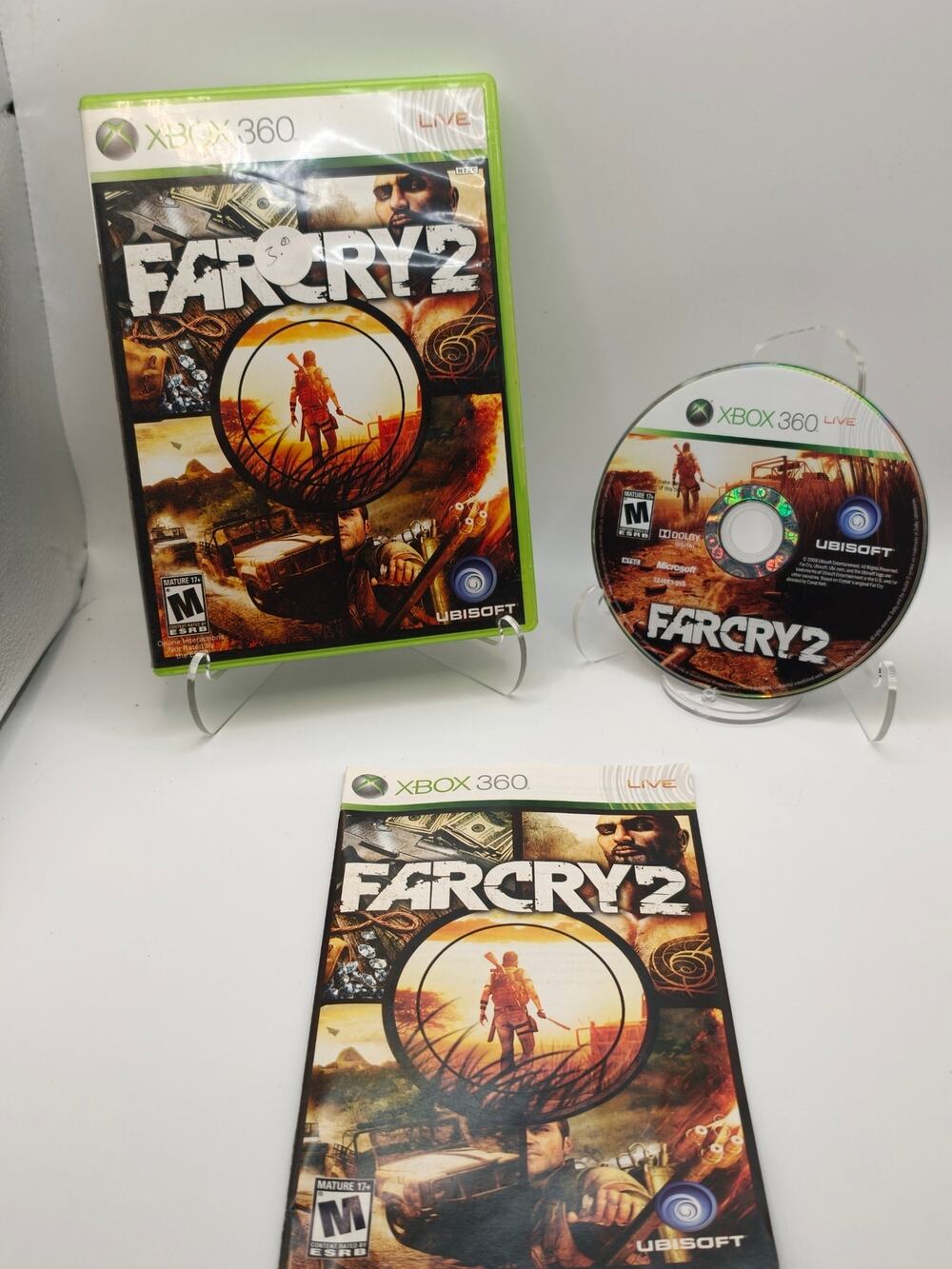 Far Cry 2 Xbox 360 CIB Complete W/ Manual Tested